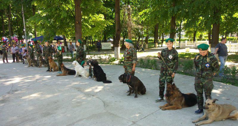 В День пограничника в Подольске