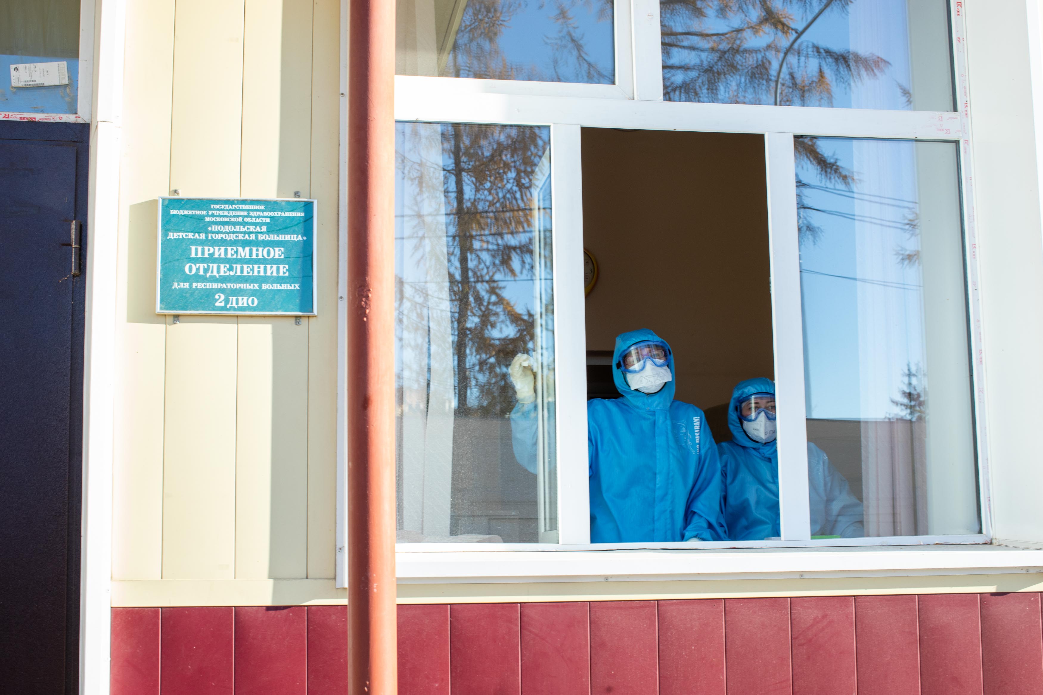 В Подольской городской детской больнице рассказали о работе инфекционного корпуса в период пандемии