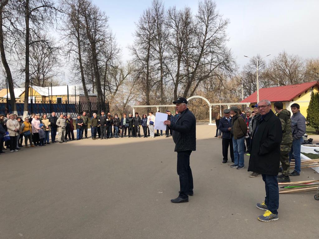 20 апреля общеобластной субботник в Дубровицах