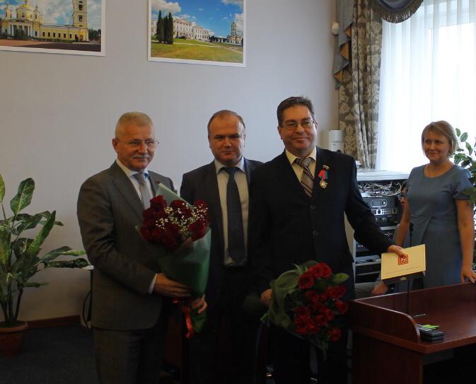 В Совете депутатов Г.о. Подольск поздравили юбиляров